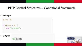 PHP Control Structures - If Statements, Loop