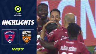 CLERMONT FOOT 63 - FC LORIENT (2 - 0) - Highlights - (CF63 - FCL) / 2022-2023