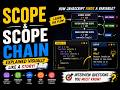 Why can't JavaScript find your variable? 🔍 Scope & Scope Chain Explained