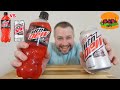 NEW Mtn Dew Code Red Zero Sugar vs. Diet Code Red - Review