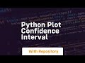 python plot confidence interval