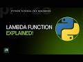 Python Lambda Functions Explained with Real Examples