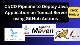 🚀 Complete CICD project to deploy java application on apache tomcat server using GitHub Actions