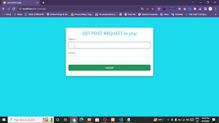 GET, POST and REQUEST in php | PHP Tutorials for beginners