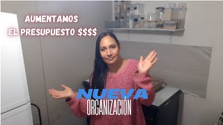 AUMENTA EL PRESUPUESTO 💰💸NUEVA ORGANIZACION