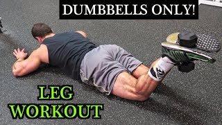 Intense 5 Minute Dumbbell Leg Workout #2
