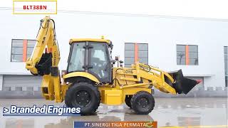 BLT388N - BRAND LTMG-BACKHOE LOADER 4X4 FOUR WHEEL STEERING 2.5T #backhoeloaders #shorts#fyp#BLT388N