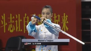 1st Taolu World Cup - Lu Yi Chan (MAS) - Women's Taijijian - 2nd Place