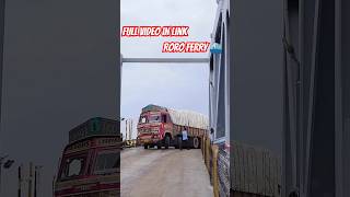 HAZIRA TO GHOGHA || RORO FERRY ⛴️ || INDIAN TRUCKS #driver #truck #ship #travel #trucks #truckvlog