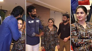 Manchu Vishnu HUGS Shiva Balaji Wife | Maa Press Meet | Shiva Balaji | Ginna Movie | Daily Culture