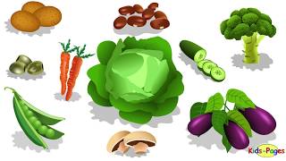 Learn Vegetables Vocabulary in English