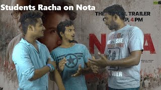 Nota Teaser Review | Devarakonda Fans Racha on NOTA Teaser