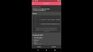Render Error undefined is not an Object (evaluating _react.react .createElement) Fixed-React Native