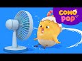 Como Pop | Kids Songs | Wind from the Fan | Cartoon video for kids | Como Kids TV