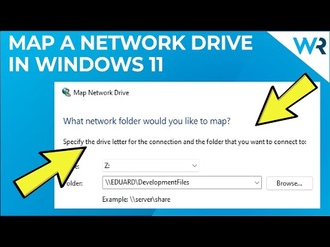 How to Map a Drive in Windows 11