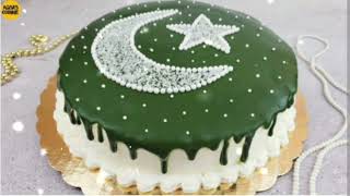 Pakistan Independence day Cake| 14th August Cake | Independence Day Cake 🇵🇰 | Pakistani Flag 