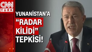 3'lü Savunma Bakanları toplantısı! Bakan Hulusi Akar'dan Yunanistan'a tepki