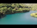 奥四万湖 drone shot 4k