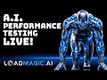 AI Performance Testing LIVE - LoadMagic.ai Agents turn HAR file into working JMeter script!