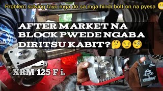 Pwede nga bang salpak diritsu ang aftermarket parts?Xrm 125 F.i 🤔😅😁✌️