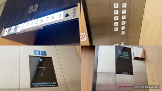 【4基まとめ】阪神百貨店梅田本店のエレベーター(建て替え後)