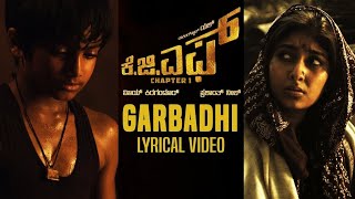 #KGF #Yash #Ringtone  Garbadhi Song with Lyrics | KGF Kannada Movie | Yash |
