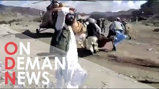 Devastating Earthquake Kills HUNDREDS In Afghanistan