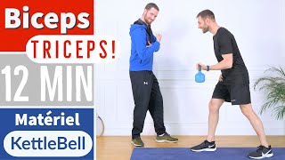 ENTRAINEMENT KETTLEBELL focus BICEPS et TRICEPS - Difficulté 3-4/5