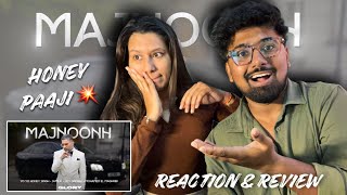 MAJNOONH SONG REACTION | YO YO HONEY SINGH | JAMILA EI BADAOUI | GLORY ALBUM REACTION | YUSO REACT