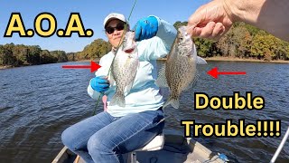 FALL CRAPPIE fishing in North Carolina: Episode 4