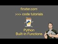 Python Built-in Functions: bin() and How to Convert a Binary String to Decimal