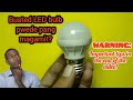 DIY 12 volts DC LED bulb [220ac convert to 12v dc LED Bulb]