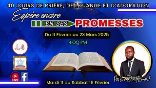 40 Jours de Prière, de Louange et d'Adoration (Past. Edinel Renard: 14/02/25)