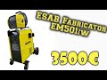 ESAB Fabricator EM501iw Welder Machine | UNBOXING SETUP & TESTING