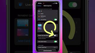 Enable Double-Click for Apple Wallet on iPhone (Fast Setup Guide!) #shorts #shortvideo #iphone