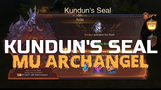 Kundun's Seal Event in MU Archangel (June 26, 2021 in Server Chaos 3)