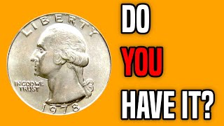 1978 Quarter worth Much More than 25 cents!