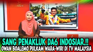 TV MALAYSIA IKUT BERITAKAN KEPULANGAN OWAN YANG HEBOH DI GORONTALO OWAN BOALEMO SHOCK BERAT.!!