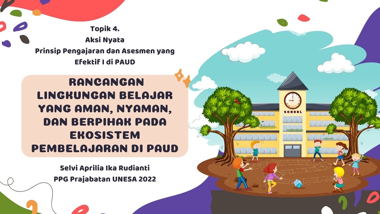 Topik 4 Aksi Nyata Lingkungan Kelas Yang Aman,Nyaman,dan Berpihak Pada ...