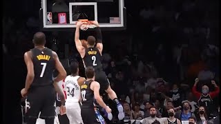 Nets Bench Goes Crazy After Blake Griffin Putback Dunk 😂