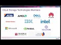 snia cloud storage technologies cst community 2024 review and 2025 plans