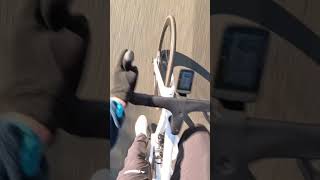 First outdoor ride of 2025 on the Canyon Aeroad, also first time using clipless pedals