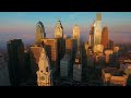 philadelphia 4k drone view flying over philadelphia relaxation film with calming music 4k uhd