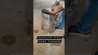 Unboxing of Stainless Steel Home Tandoor | Buytandoors #shorts #tandoori #buytandoors