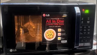 Demo of LG 21 L Convention Microwave Oven