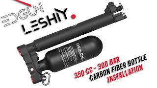 LESHIY 2 350CC CF BOTTLE INSTALLATION