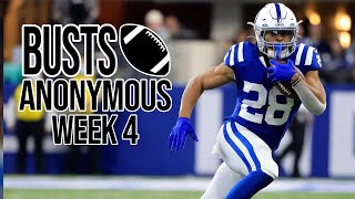 Busts Anonymous Week 4, 2022 - Fantasy Football Busts of the Week