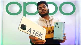 OPPO A16K Unboxing \u0026 Review | Fingerprint, Camera Test, Price in Hindi #oppoA16kWhiteColor