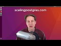 scaling postgres episode 10 ansi schmansi split brain performance scenarios parallelism