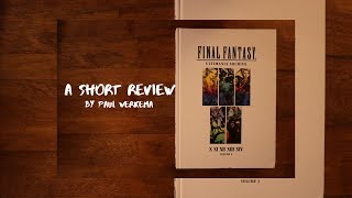 A Short Review -- Final Fantasy Ultimania Archive Volume 3